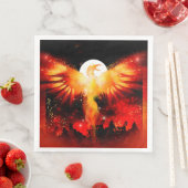 Phoenix Rising Napkin Serviette (Beispiel)