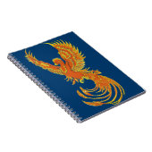 Phoenix Rising-Notebook Notizblock (Rechte Seite)