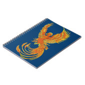 Phoenix Rising-Notebook Notizblock (Linke Seite)