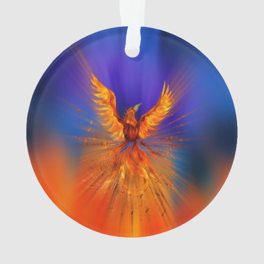 Phoenix Rising Ornament (Rückseite)