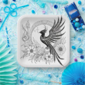 Phoenix Rising Pappteller (Party)