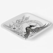 Phoenix Rising Pappteller (Gewinkelt)