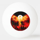 Phoenix Rising Ping Pong Ball Tischtennisball (Rückseite)