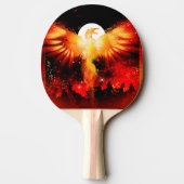Phoenix Rising Ping Pong Paddle Tischtennis Schläger (Rückseite)