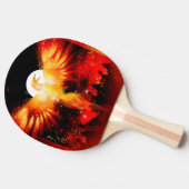 Phoenix Rising Ping Pong Paddle Tischtennis Schläger (Seitenansicht)