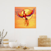 Phoenix Rising - Platz Poster (Küche)