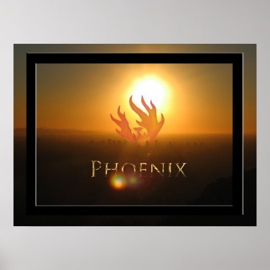 Phoenix Rising Poster (Vorne)