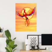 Phoenix Rising Poster (Heimbüro)
