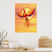Phoenix Rising Poster (Küche)