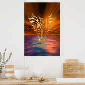Phoenix Rising Poster (Küche)
