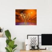 Phoenix Rising Poster (Heimbüro)