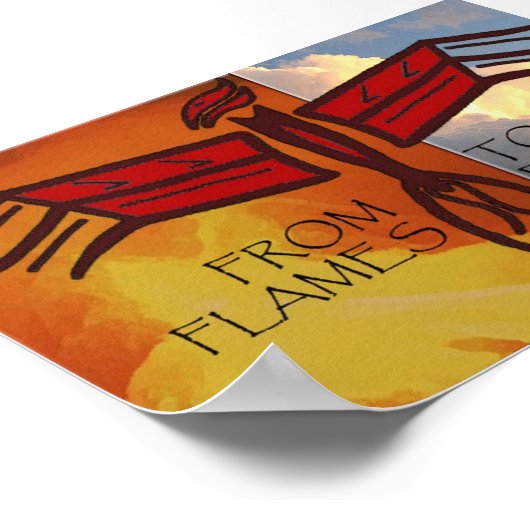 Phoenix Rising Poster (Ecke)