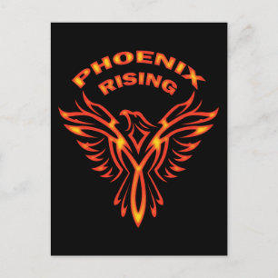 PHOENIX RISING POSTKARTE