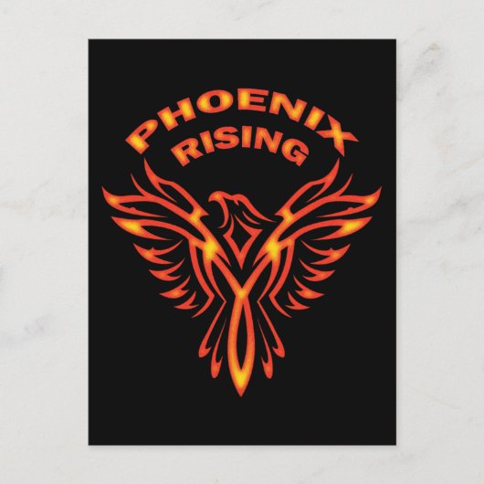 PHOENIX RISING POSTKARTE (Vorderseite)