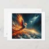 Phoenix Rising, Postkarte (Vorne/Hinten)