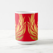 Phoenix Rising Red Kaffeetasse (Mittel)