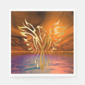 Phoenix Rising Serviette (Vorderseite)