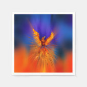 Phoenix Rising Serviette (Vorderseite)
