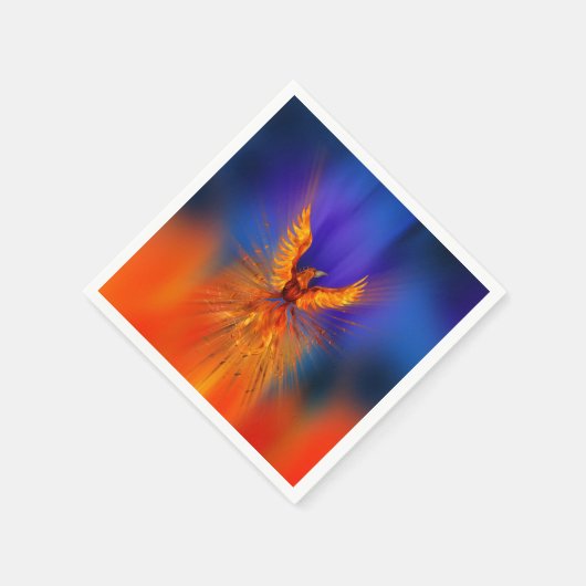 Phoenix Rising Serviette (Ecke)