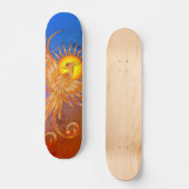 Phoenix Rising Skateboard (Vorderseite)