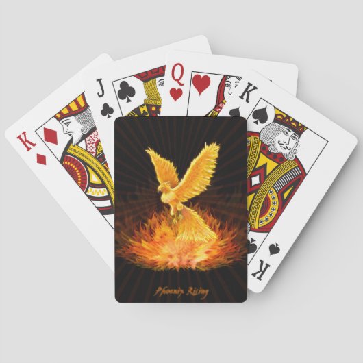 Phoenix Rising Spielkarten (Rückseite)