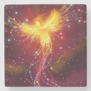 Phoenix Rising Steinuntersetzer