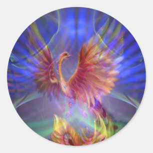 Phoenix Rising Sticker
