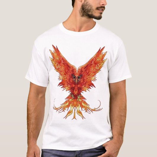 🔥 Phoenix Rising T - Shirt (Vorderseite)