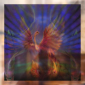 Phoenix Rising Window Cloning Fensteraufkleber (Blatt 2)