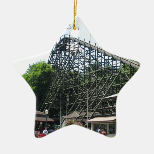 Phoenix-Rollen-Untersetzer bei Knoebels Keramikornament (Vorne)