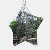 Phoenix-Rollen-Untersetzer bei Knoebels Keramikornament (Links)