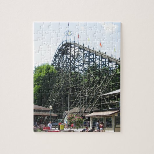 Phoenix-Rollen-Untersetzer bei Knoebels Puzzle (Vertikal)