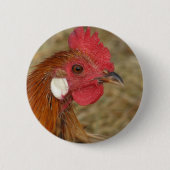 Phoenix Rooster Button (Vorderseite)