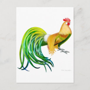 Phoenix Rooster Postkarte