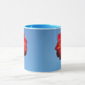 Phoenix-Rose in der Sky-Tasse Tasse (Zentrum)