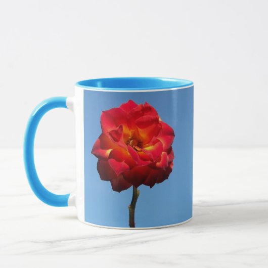 Phoenix-Rose in der Sky-Tasse Tasse (Links)