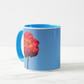 Phoenix-Rose in der Sky-Tasse Tasse (Vorderseite Links)