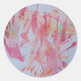 Phoenix Runder Aufkleber