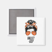 Phoenix Sketll Valley - oop Messy Bun Sun Sketll F Magnet (Vorderseite/Rückseite)