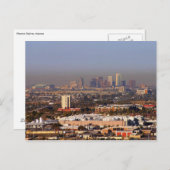 Phoenix Skyline, Arizona Postkarte (Vorne/Hinten)