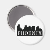 Phoenix Skyline Magnet (Vorderseite/Rückseite)