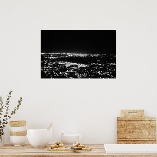 Phoenix Skyline Poster (Küche)