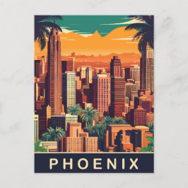 Phoenix Skyline, Reisen Postkarte
