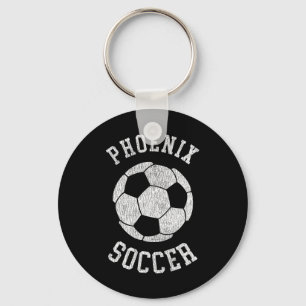Phoenix Soccer Retro Distressed 90er Vintage  Schlüsselanhänger