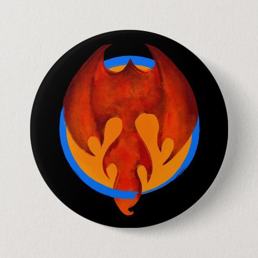 Phoenix-Sonnen-Button Button (Vorderseite)