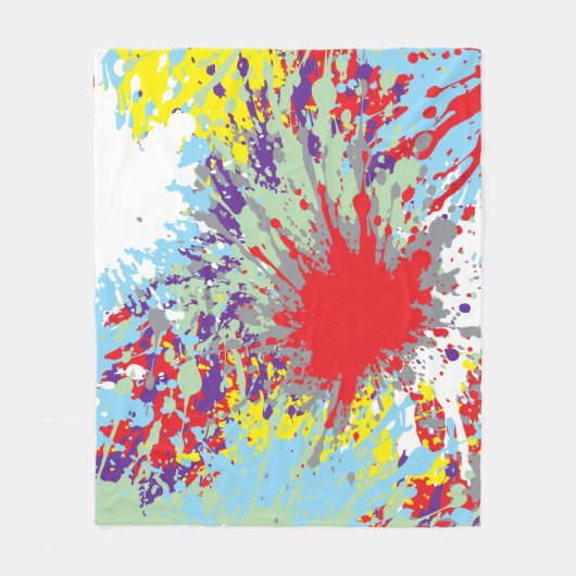 Phoenix Splash Fleecedecke (Vorderseite)