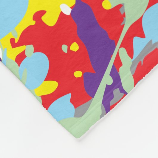 Phoenix Splash  Fleecedecke (Ecke)