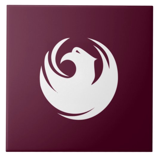 Phoenix-Stadtflagge Fliese (Vorderseite)