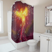 Phoenix-Steigen Duschvorhang (Beispiel)