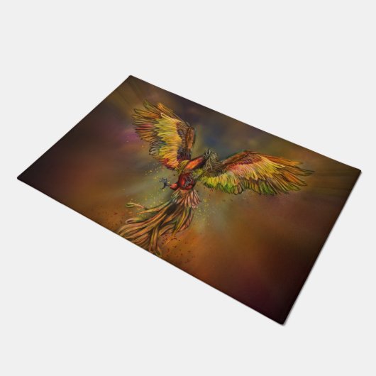 Phoenix-Steigen Fußmatte (Schrägansicht)